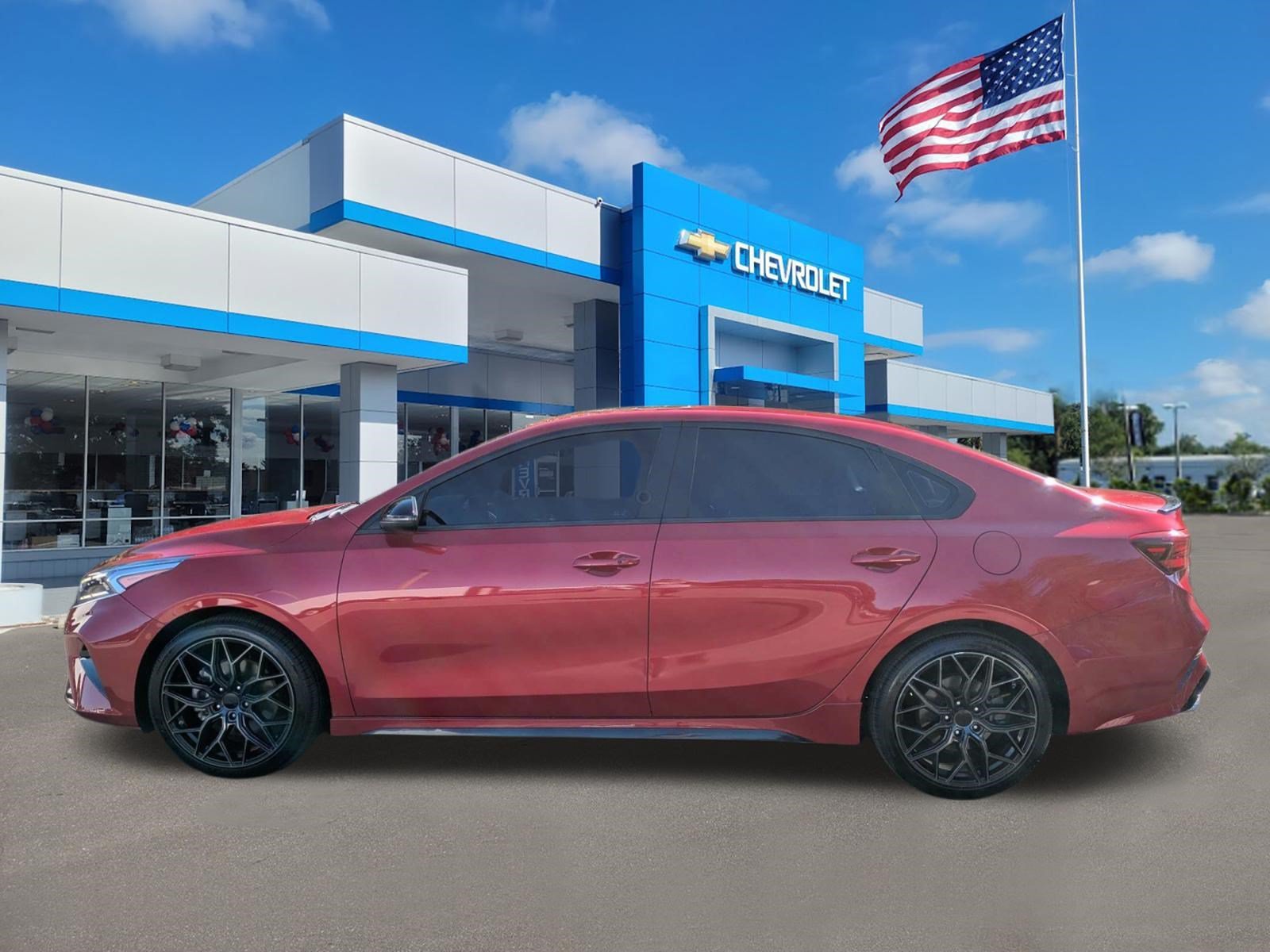 Used 2023 Currant Red Kia GT image 6