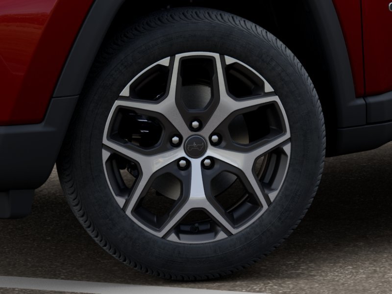 New 2026 Red Hot Pearl-Coat Exterior Paint Jeep Limited image 8