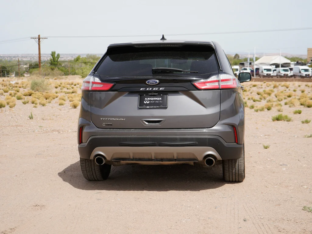 Used 2021 Carbonized Gray Metallic Ford Titanium image 8