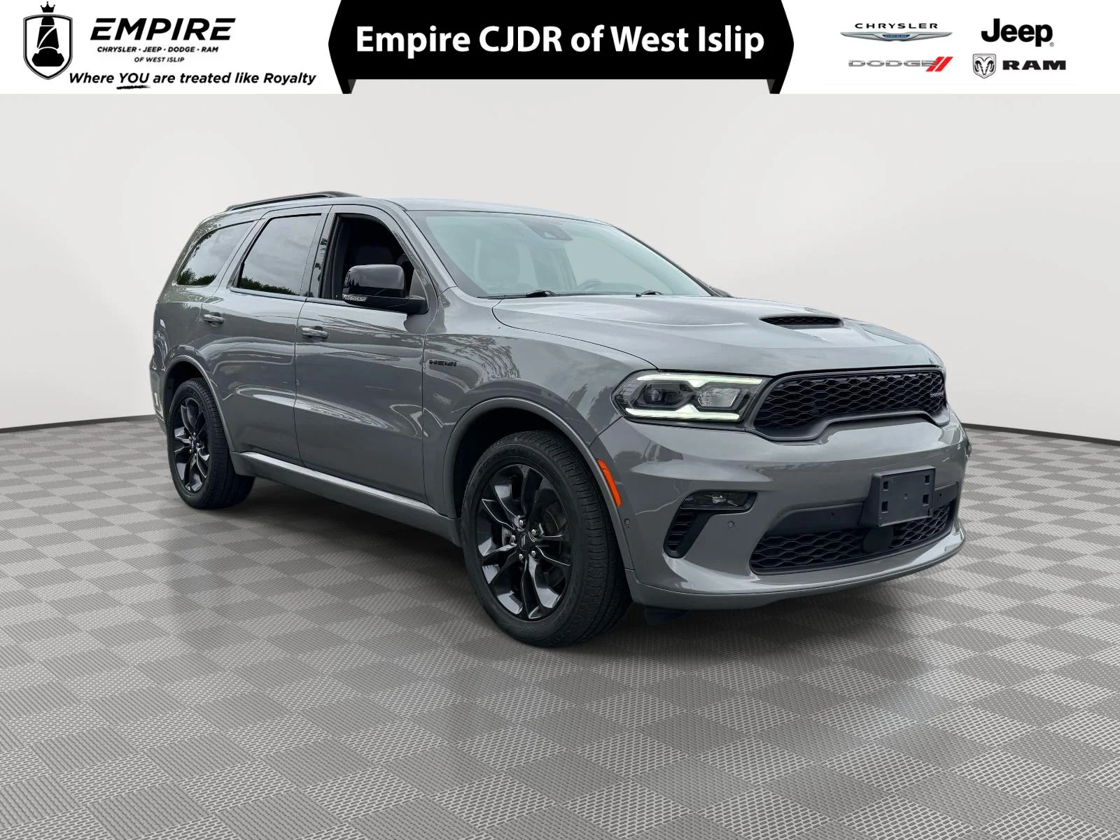 Used 2023 Destroyer Gray Clearcoat Dodge R/T Plus AWD image 1