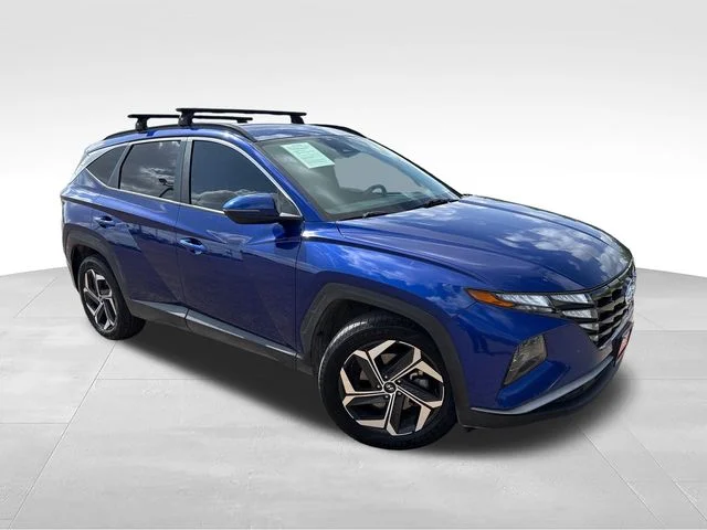 Used 2022 Blue Hyundai SEL image 1