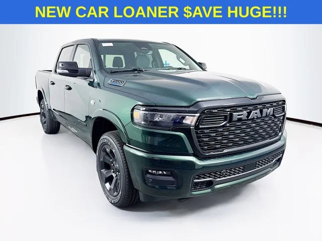 New 2026 Serrano-Green Metallic Exterior Paint RAM BIG HORN image 1