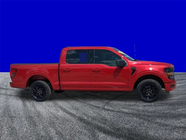 Certified Used 2024 Rapid Red Metallic Tinted Clearcoat Ford XLT image 3