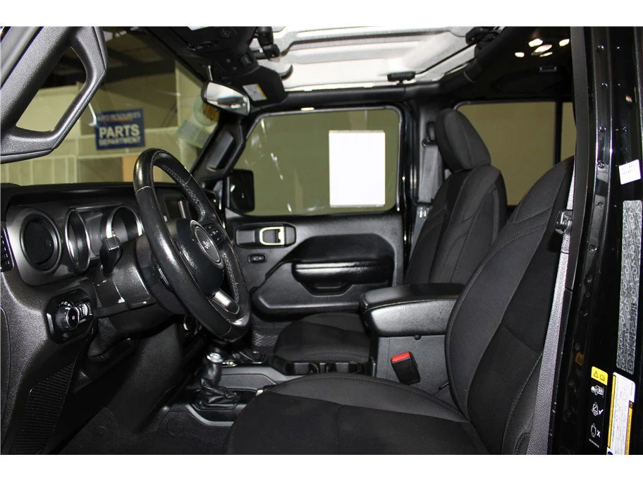 Used 2021 Black Clearcoat Jeep Unlimited Willys image 13