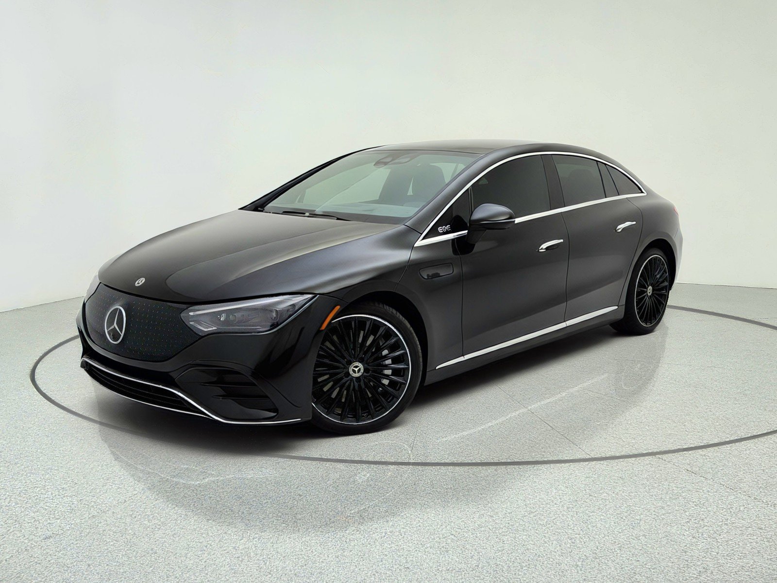 Certified Used 2023 Black Mercedes-Benz EQE 350 image 1