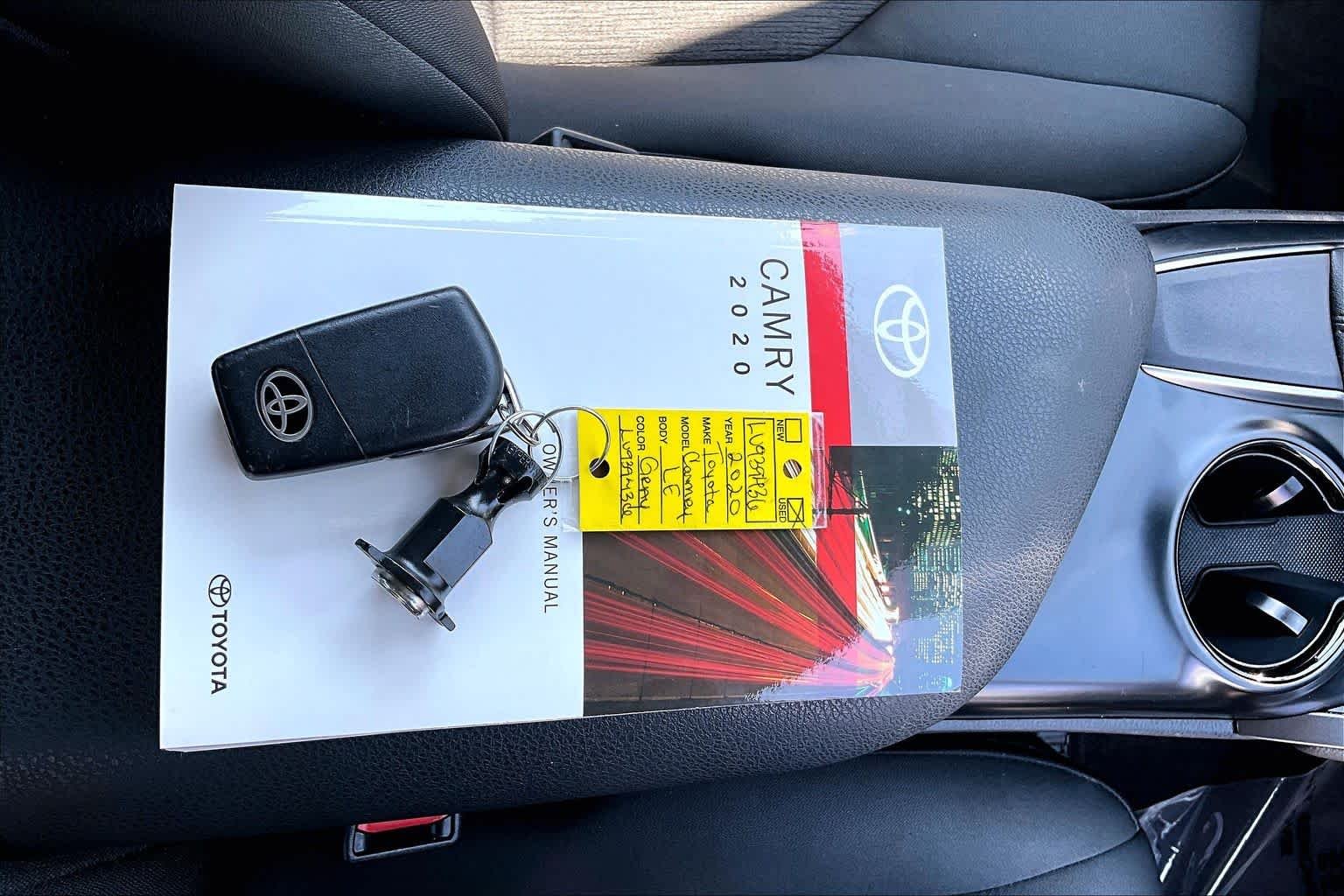 Certified Used 2020 Predawn Gray Mica Toyota LE image 14