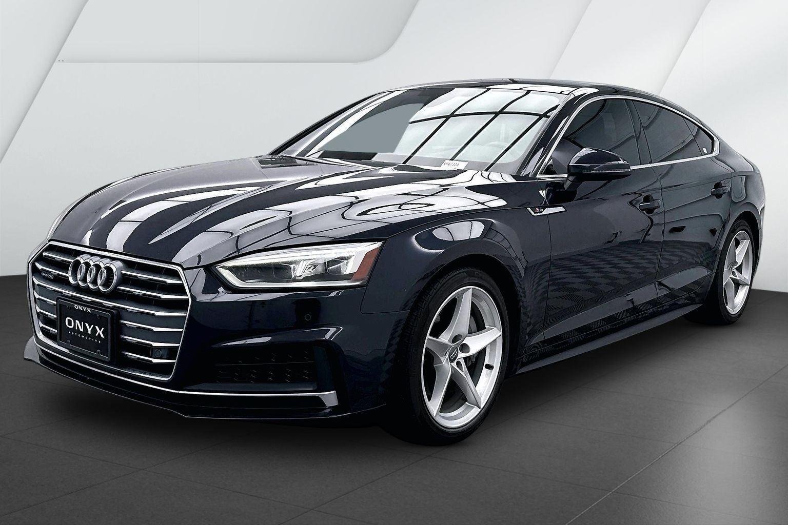 Used 2018 Moonlight Blue Metallic Audi Premium Plus image 3