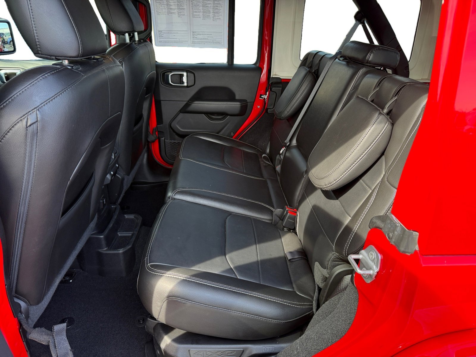 Used 2023 Firecracker Red Clearcoat Jeep Sahara 4xe image 16