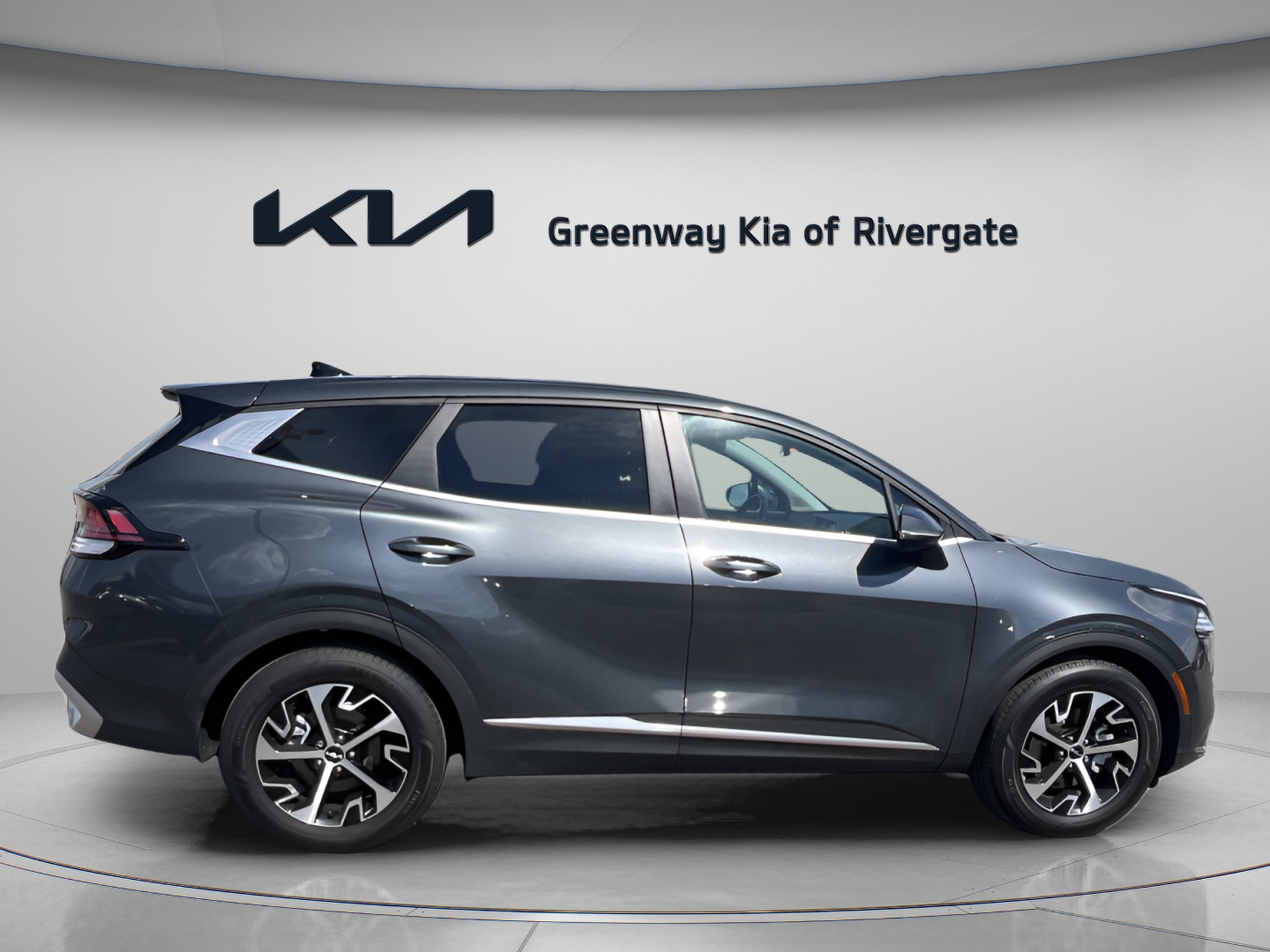Used 2024 Gravity Gray Kia EX image 8