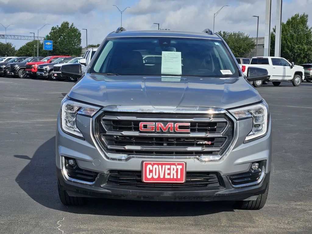 Used 2024 Silver GMC AT4 image 2