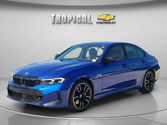 Used 2024 Blue BMW M340i xDrive image 1