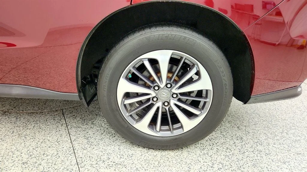 Used 2018 Basque Red Pearl II Acura AWD w/Advance Pkg image 9