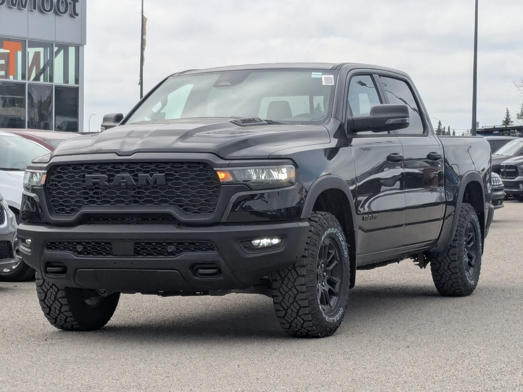 New 2026 Black RAM Rebel - - 4x4 - Hurricane Twin Turbo - Rebel Level 1 Equip Grp & More! image 4