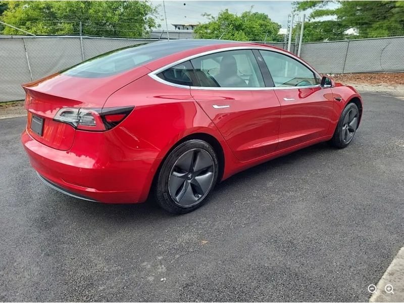 Used 2019 Red Multi-Coat Tesla Standard Range image 4