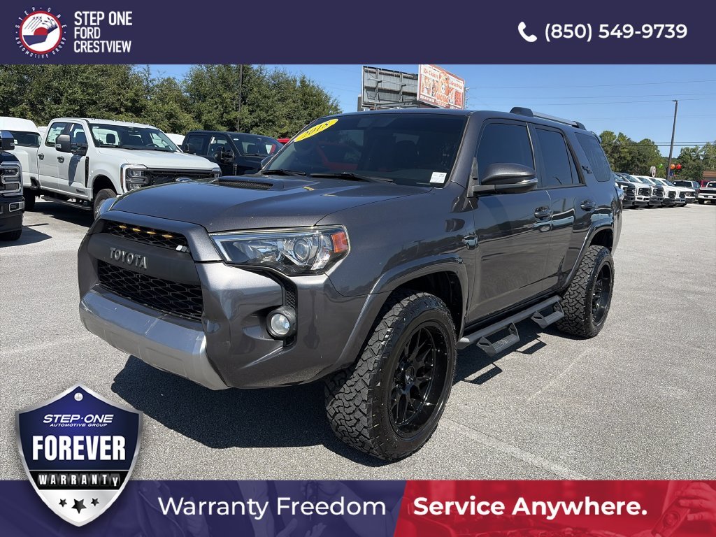 Used 2018 Magnetic Gray Metallic Toyota TRD Off-Road Premium image 1