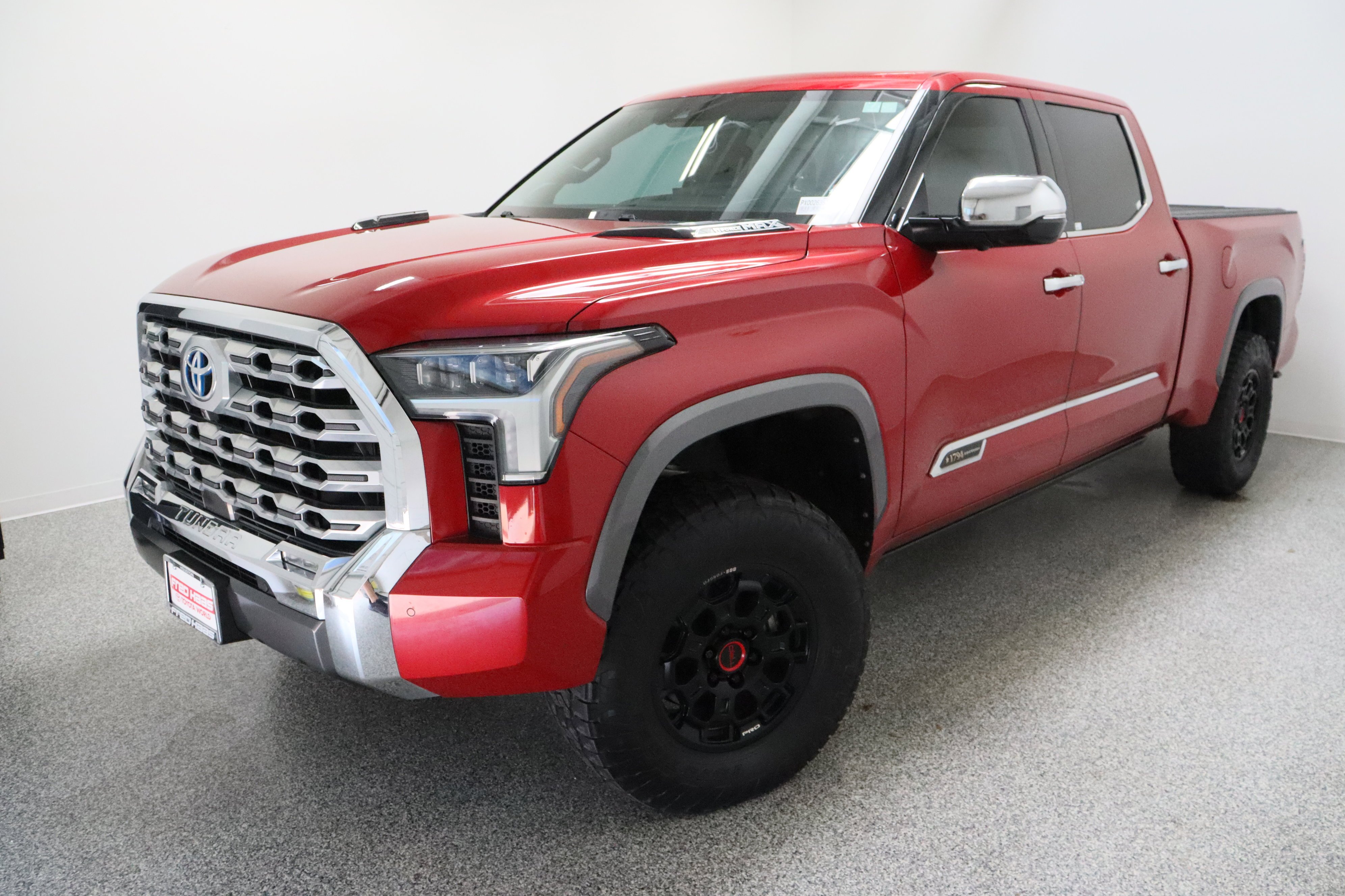 Used 2023 Supersonic Red Toyota 1794 Edition Hybrid 3.4T image 2