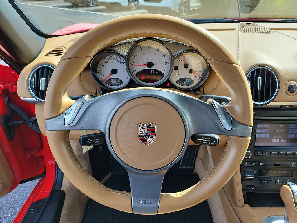 Used 2009 Guards Red PORSCHE S image 16
