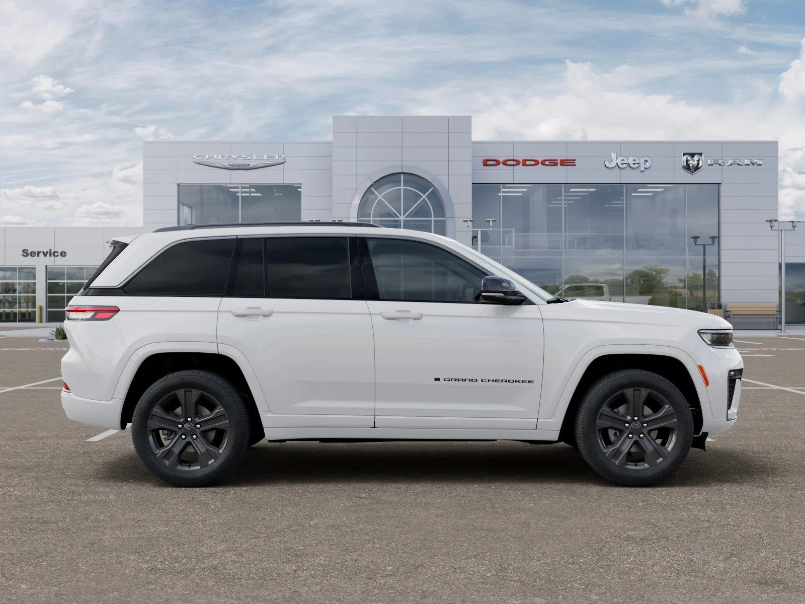 New 2027 Bright White Clear-Coat Paint Jeep Limited Reserve image 48
