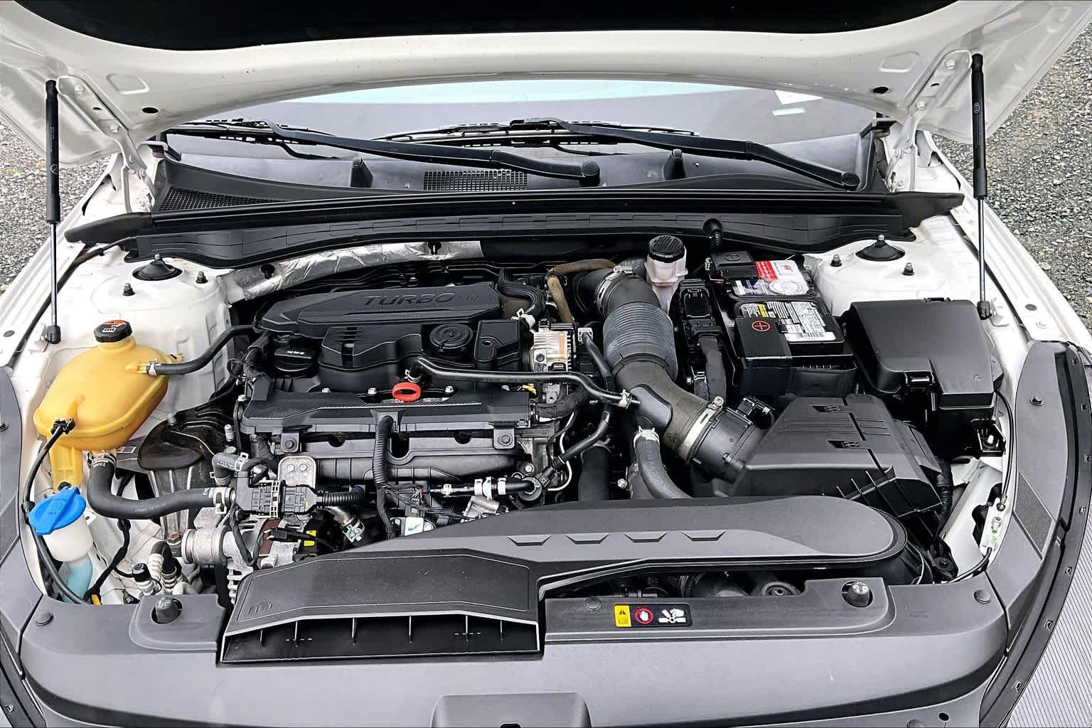 Used 2022 Glacial White Pearl Kia GT-Line image 32