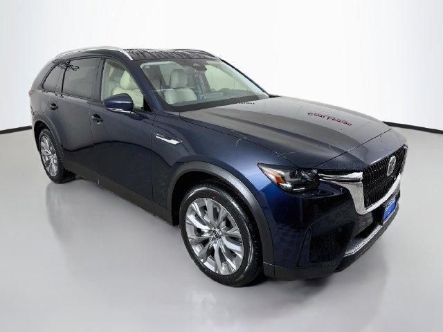 New 2026 Deep Crystal Blue Mica Mazda 3.3 Turbo Preferred AWD image 1
