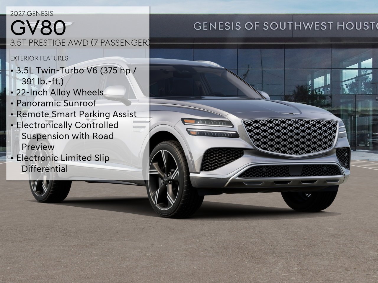 New 2027 Savile Silver Genesis 3.5T PRESTIGE image 3