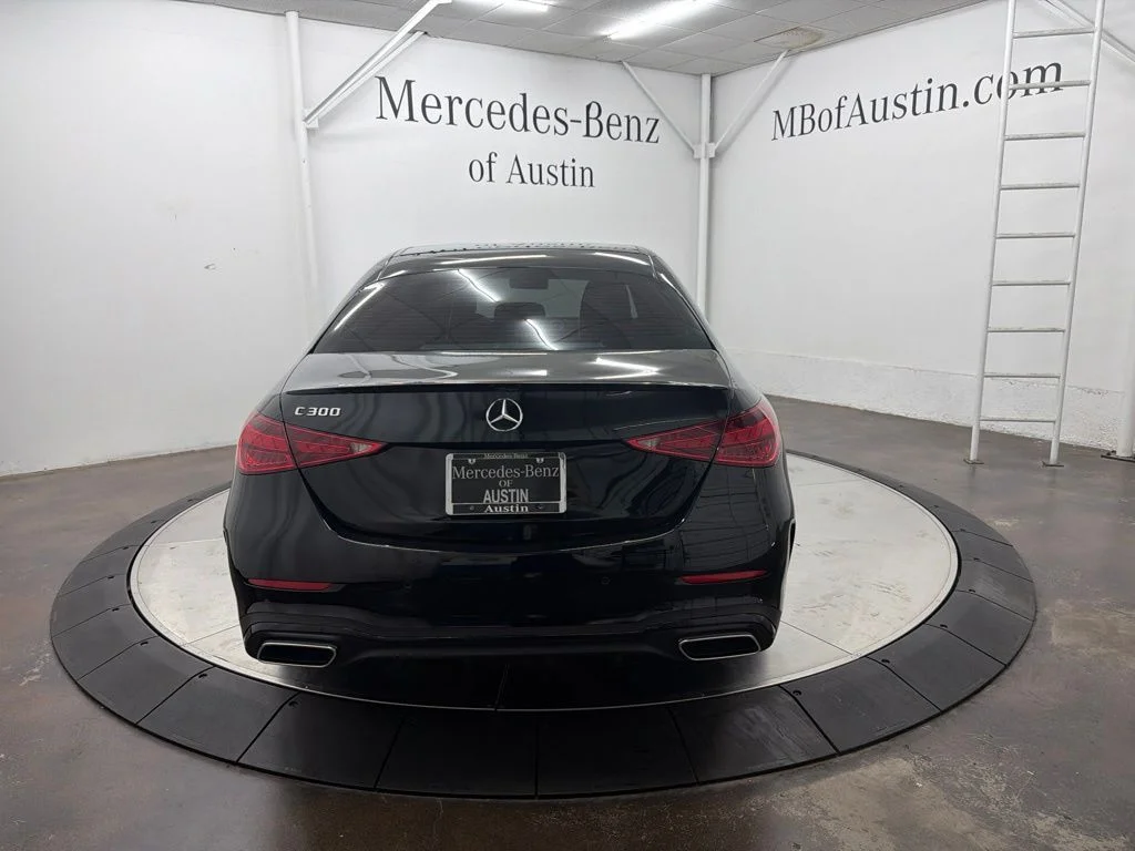 Certified Used 2024 Black Mercedes-Benz C 300 image 7