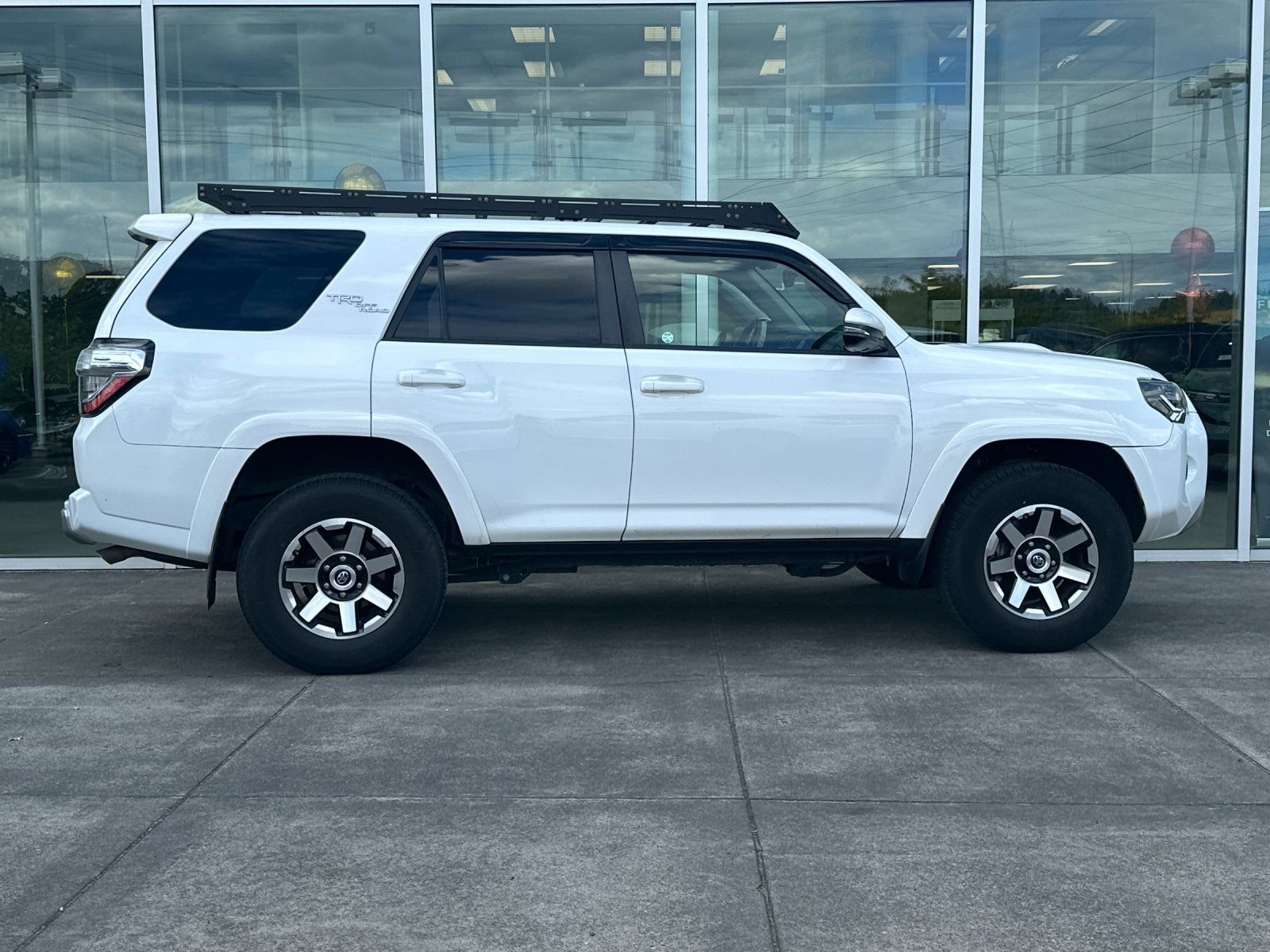 Used 2021 Super White Toyota TRD Off-Road Premium image 1