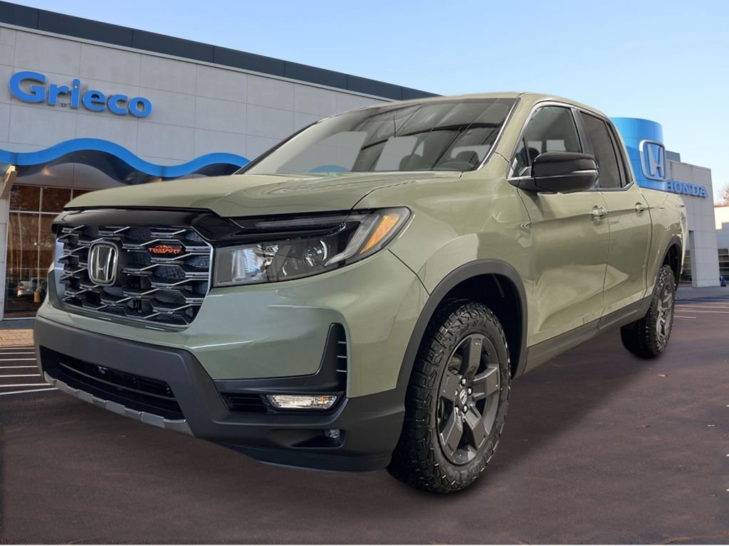 New 2026 Ash Green Metallic Honda TrailSport image 1
