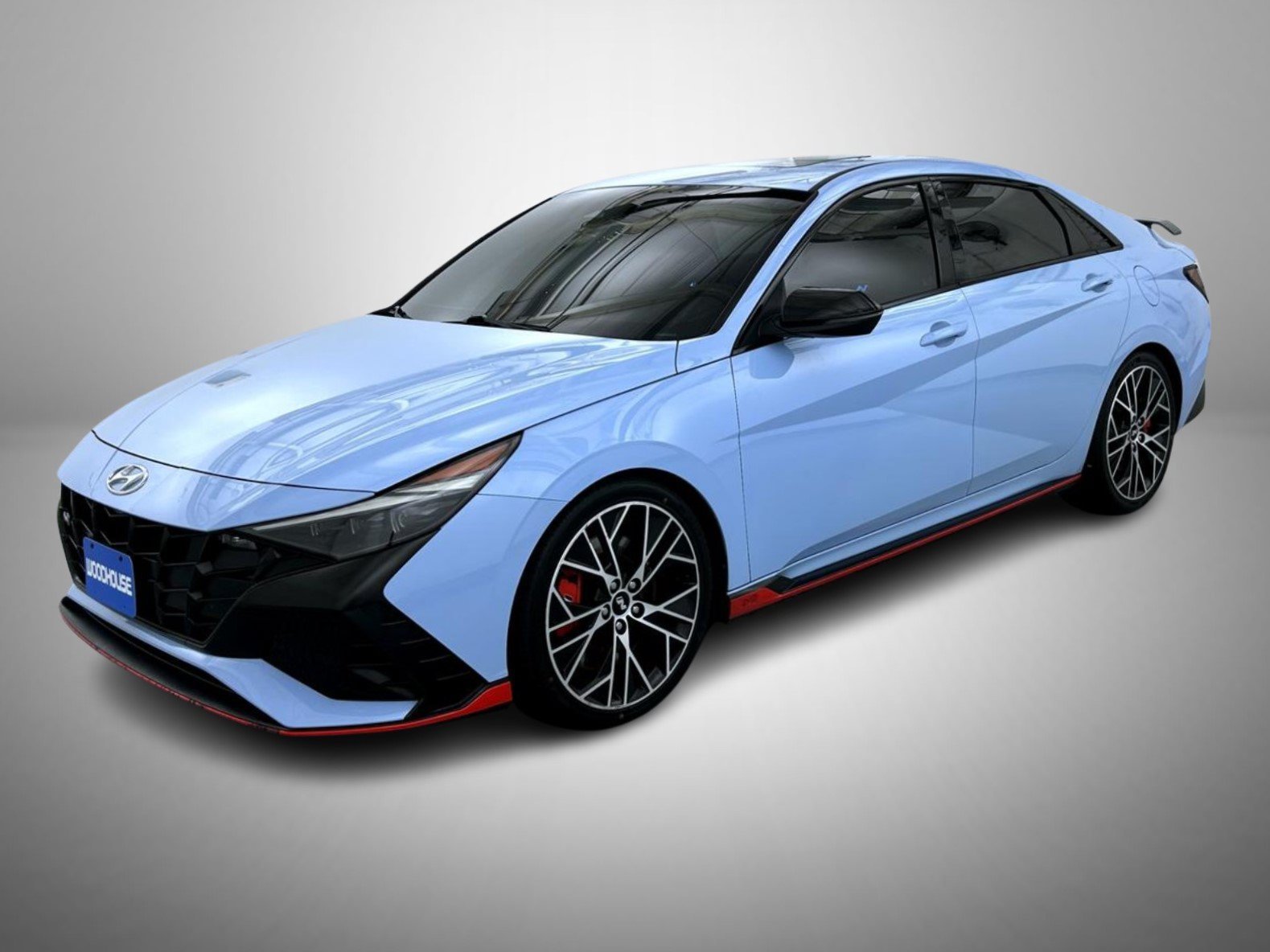 Used 2023 Blue Hyundai Base image 1