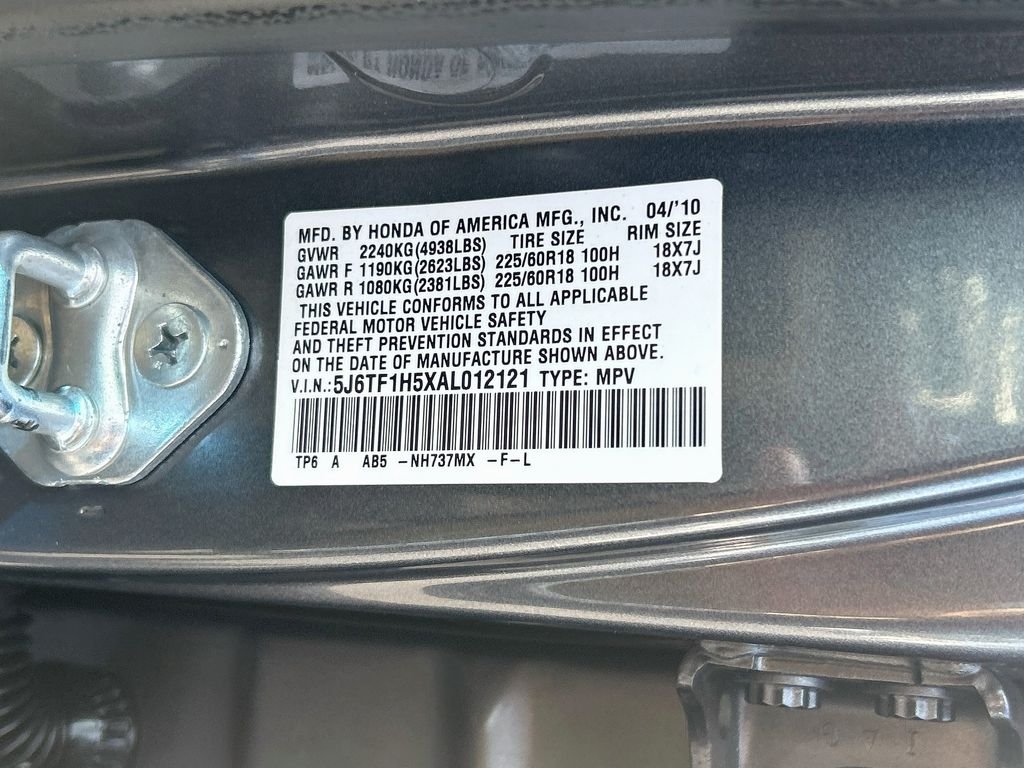 Used 2010 Polished Metal Metallic Honda EX-L image 31