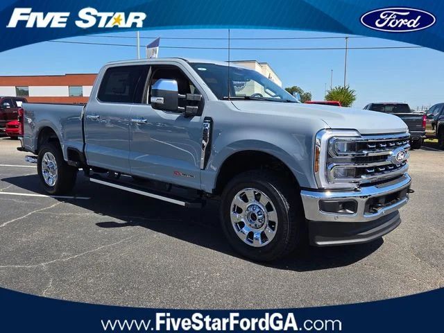New 2027 Glacier Gray Metallic Tri-Coat Ford Lariat image 1