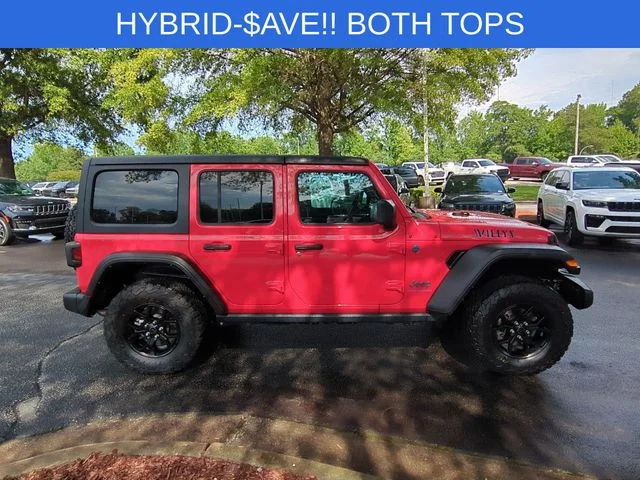 Used 2024 Red Jeep Willys 4xe image 6