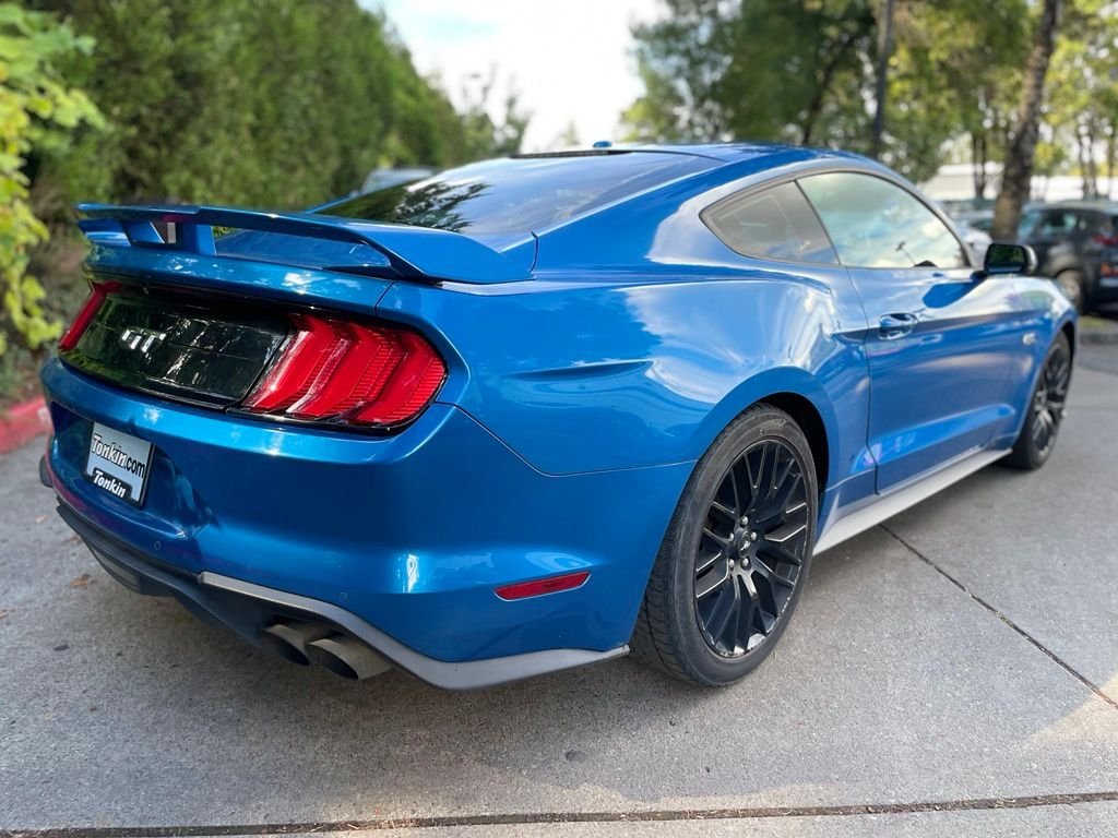 Used 2019 Blue Ford GT Premium image 4