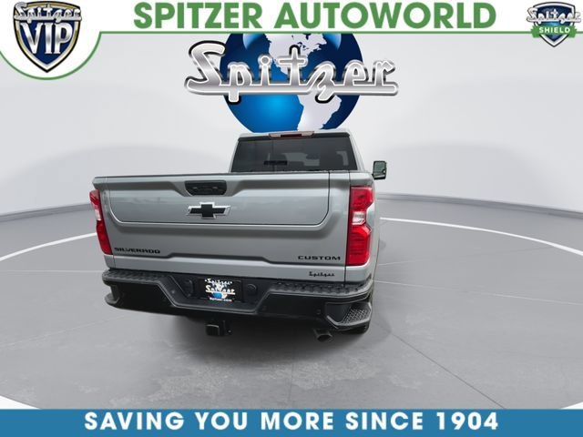 2026 Chevrolet Silverado 2500 HD Custom Gray at Spitzer Autoworld Chevy Buick GMC Cadillac