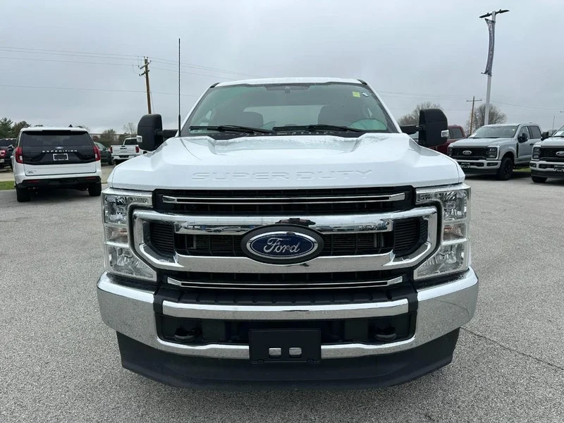 Certified Used 2022 Oxford White Ford XL 4WD Crew Cab 6.75