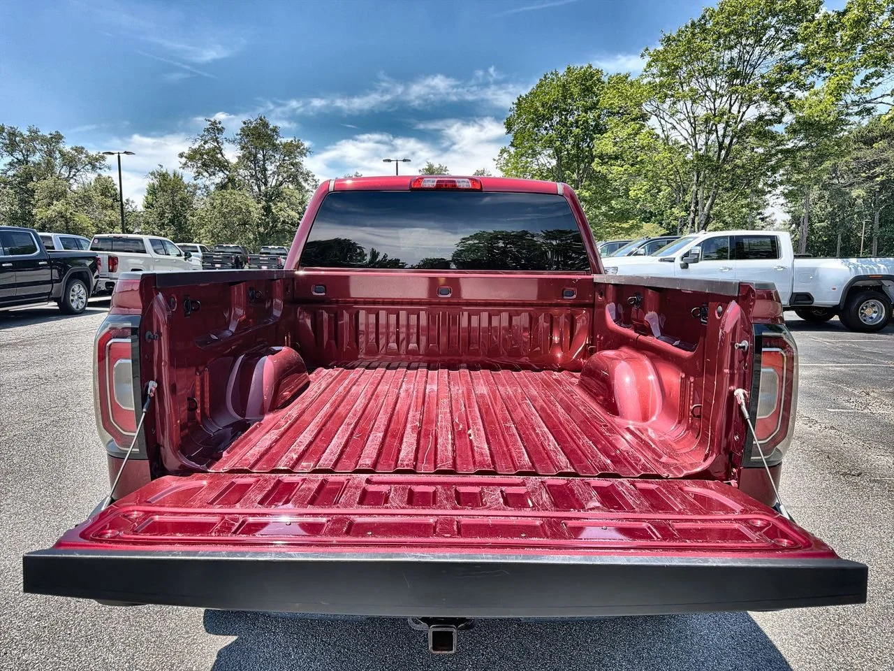 Used 2016 CRIMSON RED TINTCOAT GMC SLT image 21