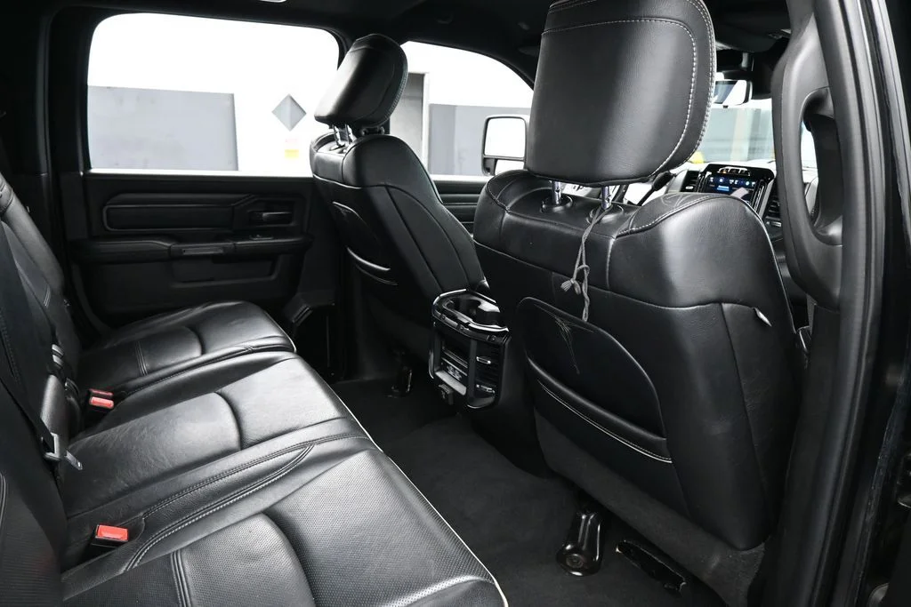 Used 2023 Diamond Black Crystal Pearlcoat Ram Limited image 51