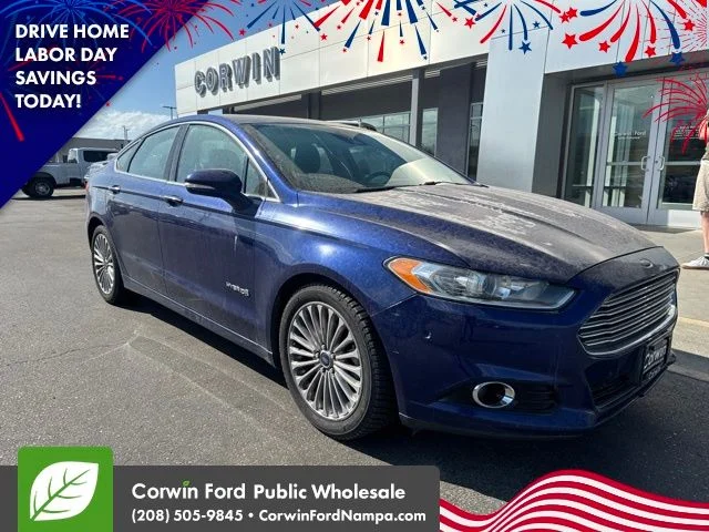 Used 2013 Deep Impact Blue Ford  image 1