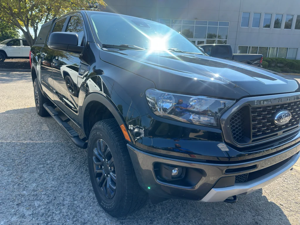 Used 2023 Shadow Black Ford XLT image 4