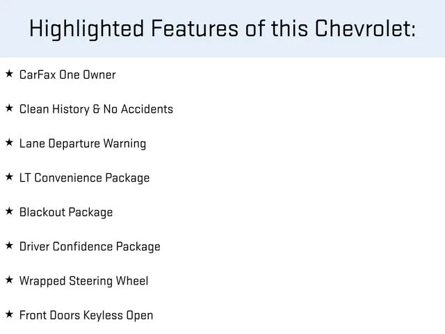 Used 2025 Gray Chevrolet LT image 1