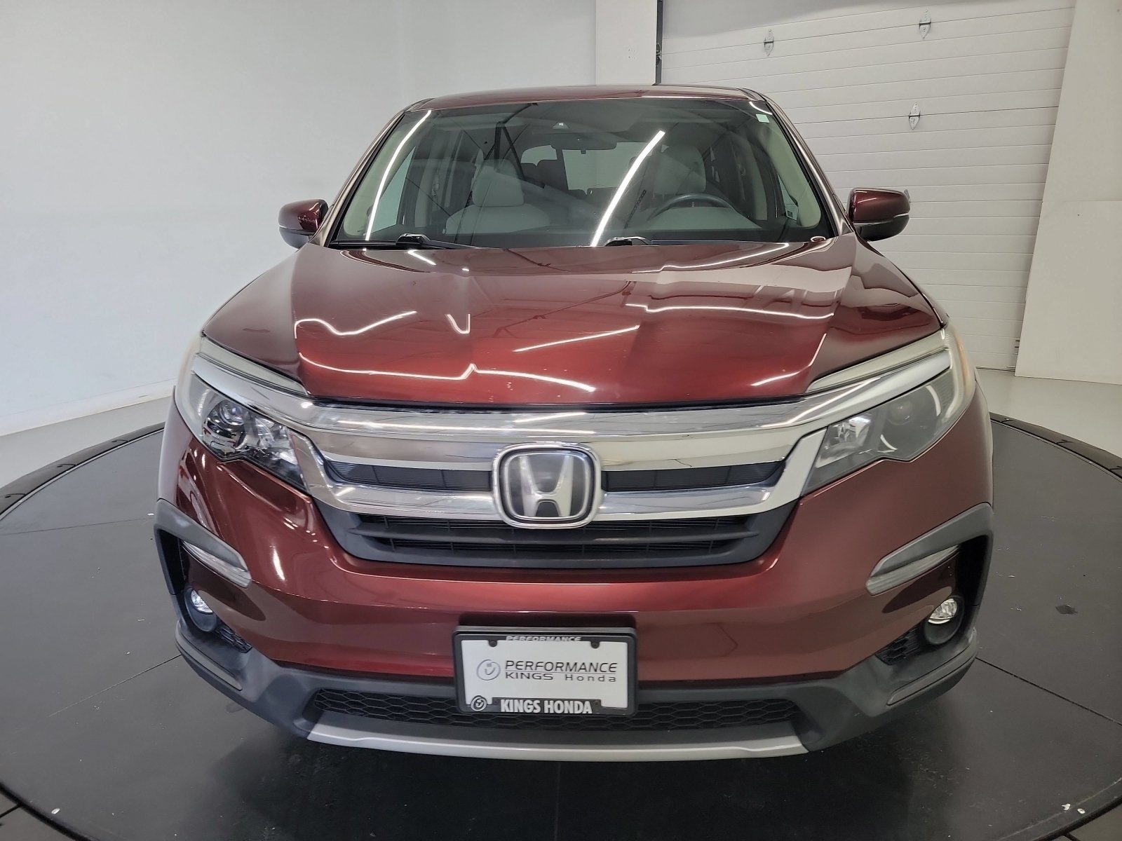 Used 2019 Deep Scarlet Pearl Honda EX image 2