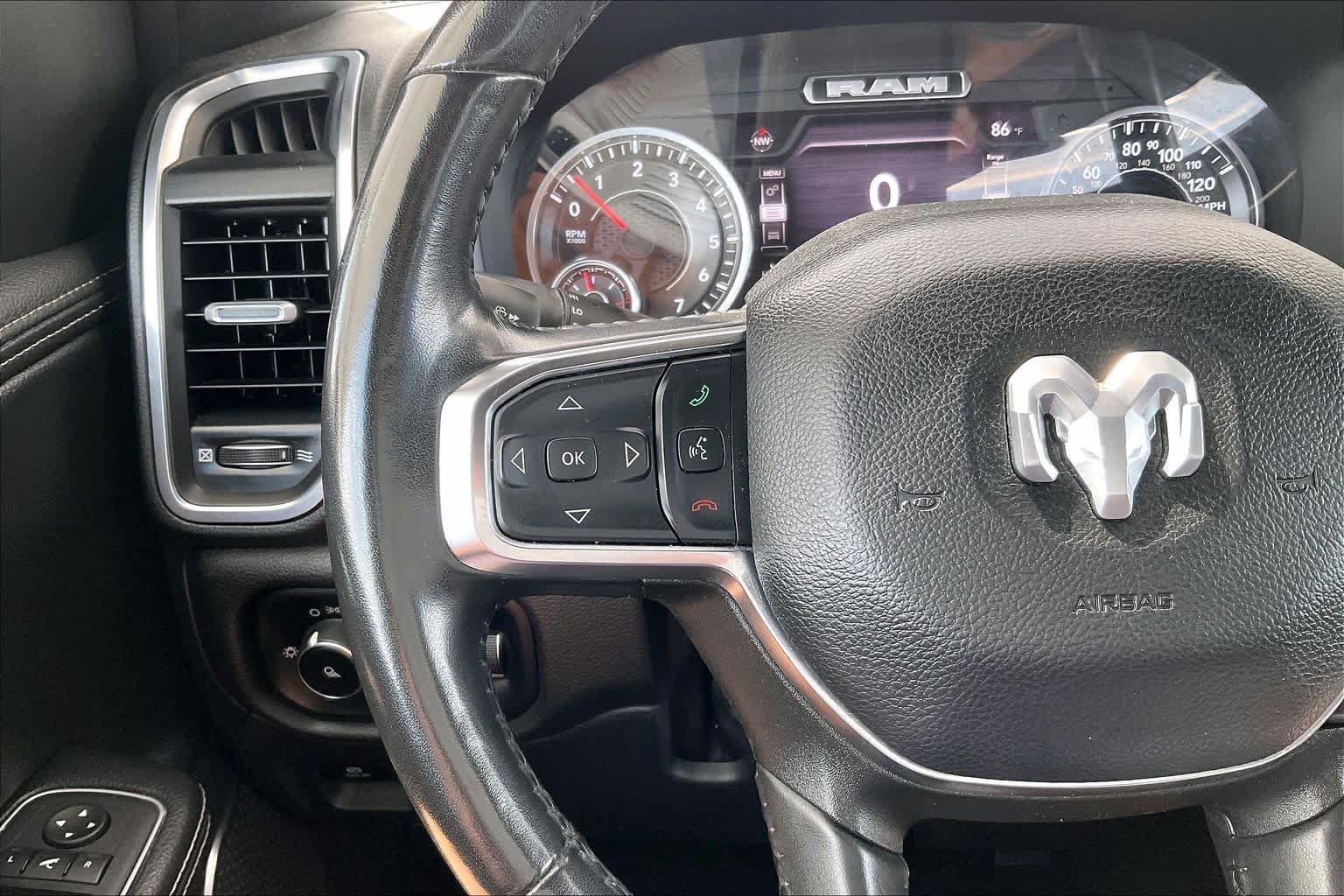 Used 2024 Bright White Clearcoat Ram Laramie image 22