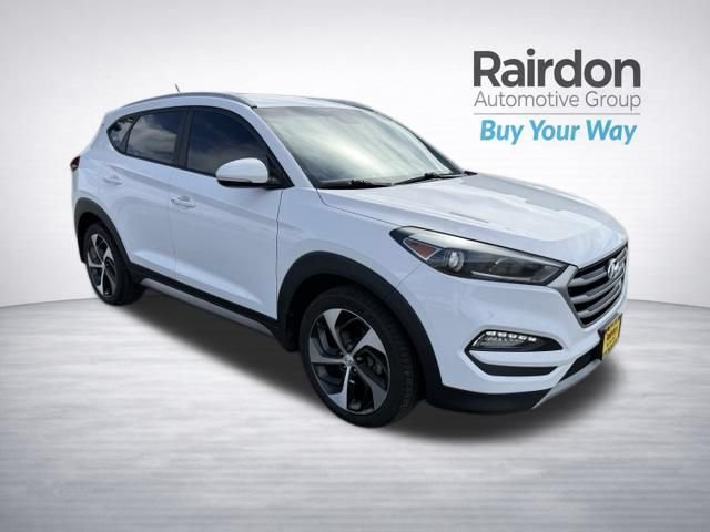 Used 2017 Dazzling White Hyundai Sport image 1
