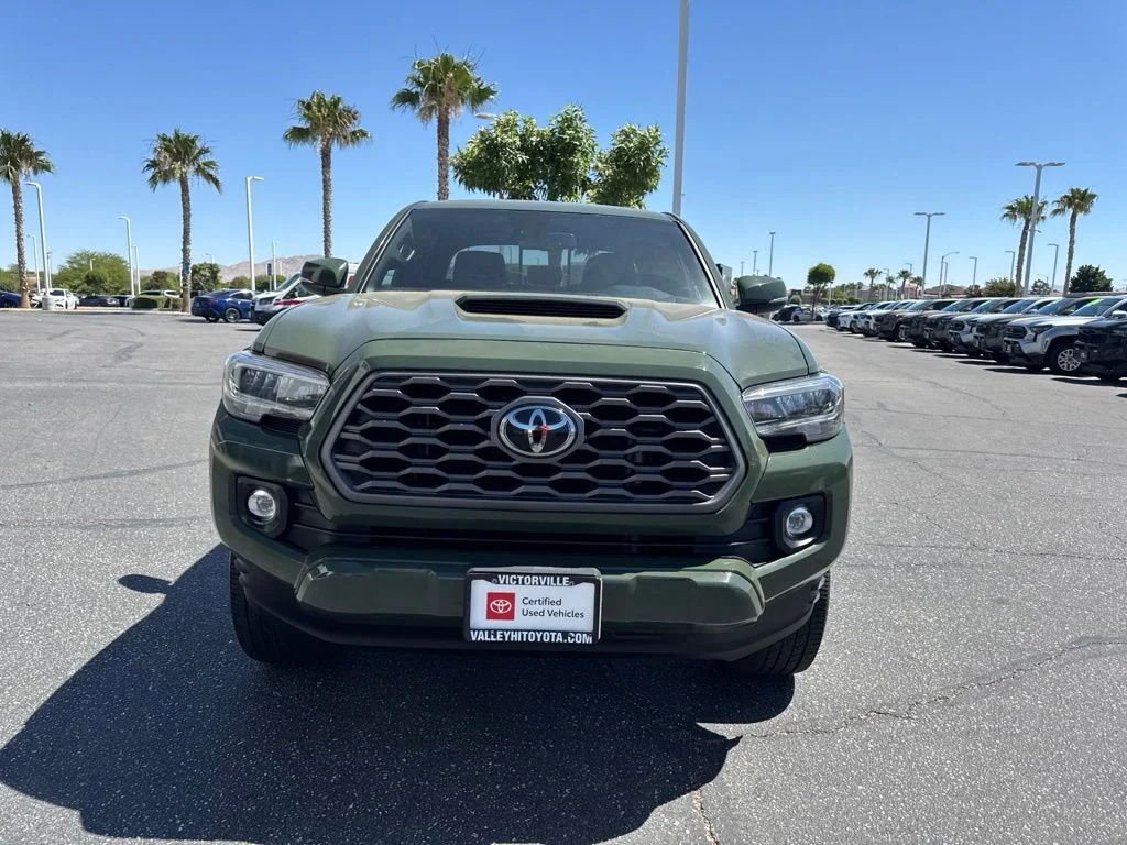 Certified Used 2022 Green Toyota TRD Sport image 3