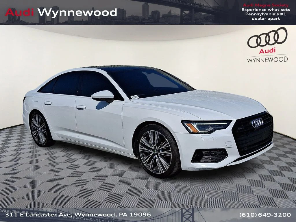 Used 2020 White Audi 2.0T Premium Plus image 1
