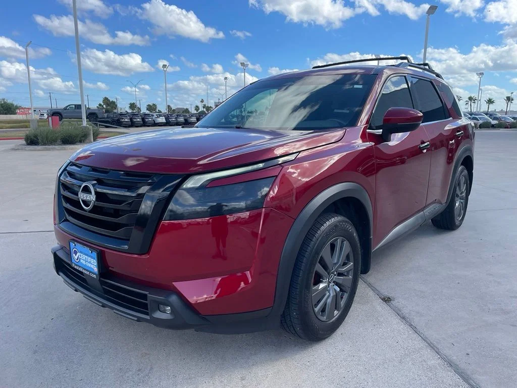 Certified Used 2024 Red Nissan SV image 3