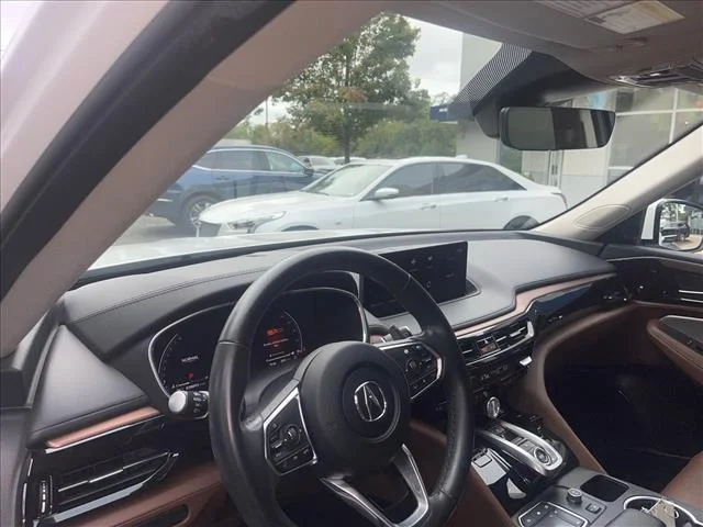 Used 2024 Platinum White Pearl Acura SH-AWD TECH image 2