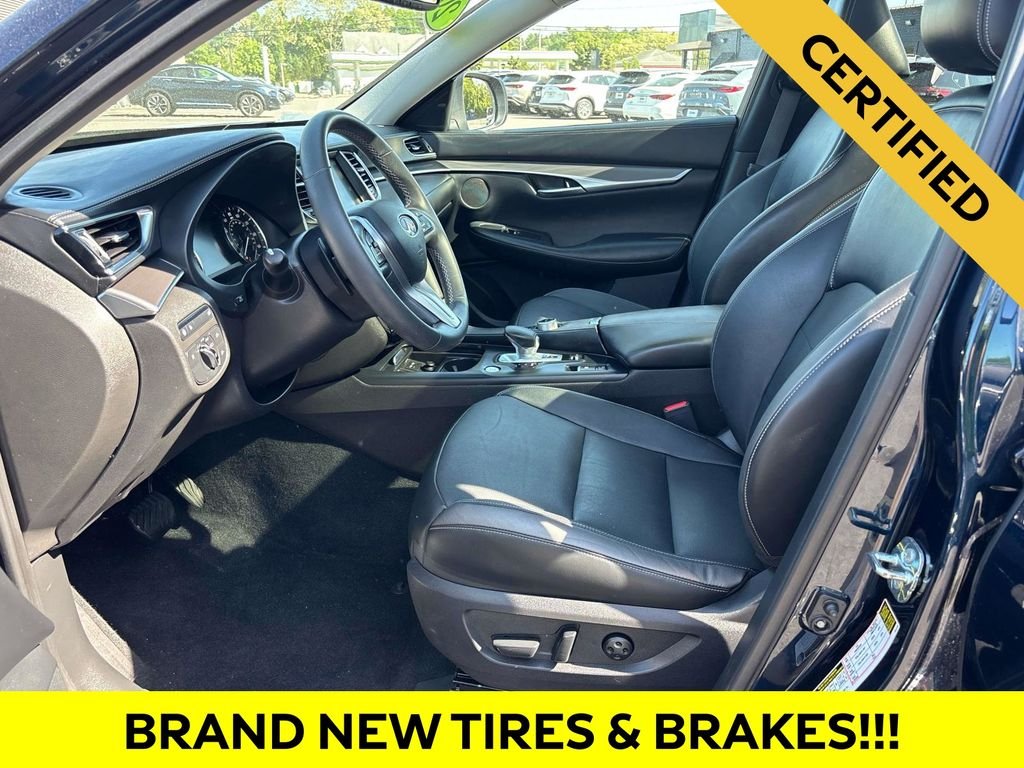 Certified Used 2022 Blue INFINITI LUXE image 10