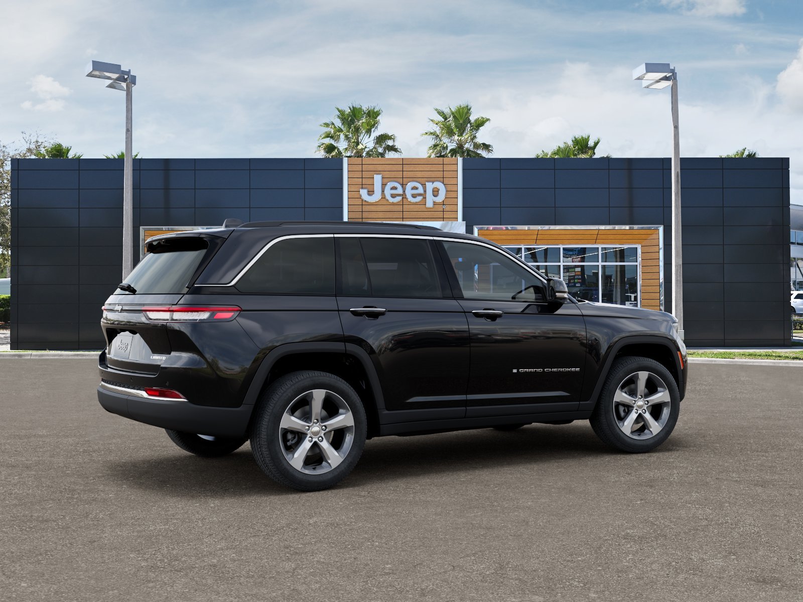 New 2026 Diamond Black Crystal Pearlcoat Jeep Limited image 30