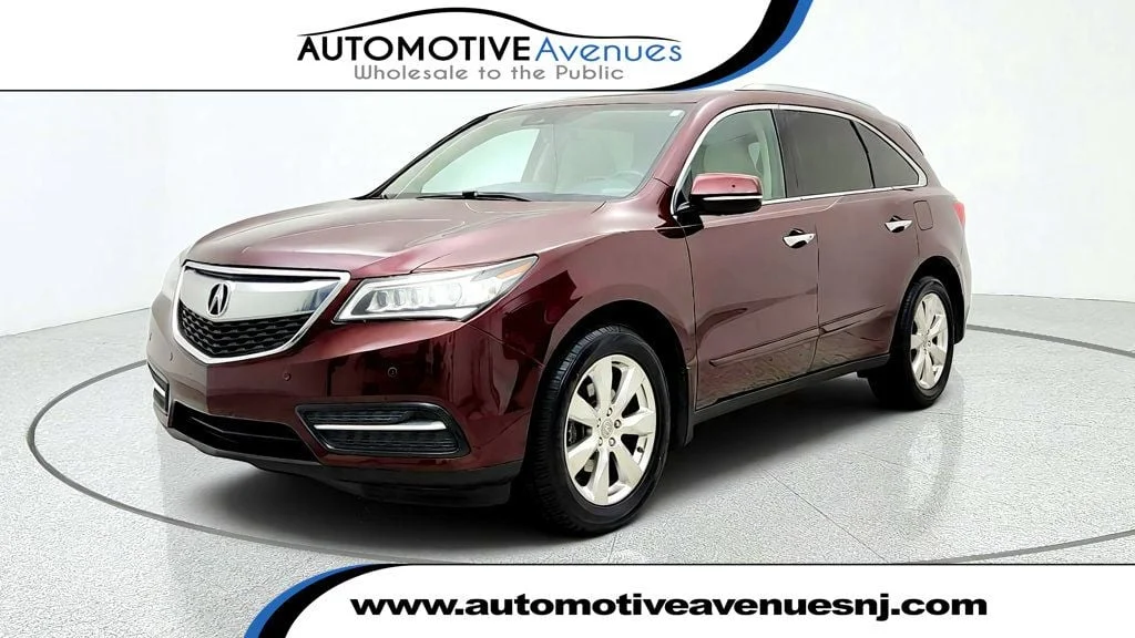 Used 2016 Dark Cherry Pearl Acura SH-AWD 4dr w/Advance/AcuraWatch Plus image 1